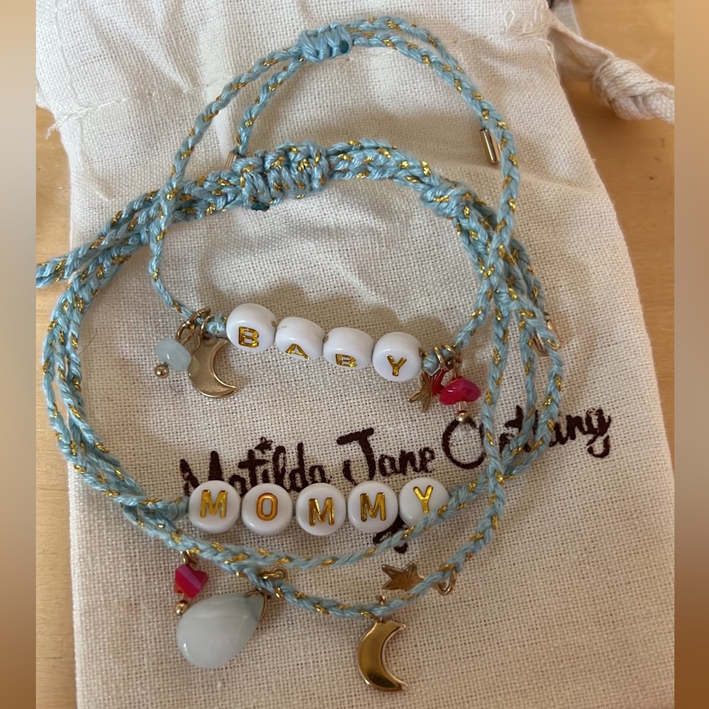 Mommy and baby adjustable bracelets